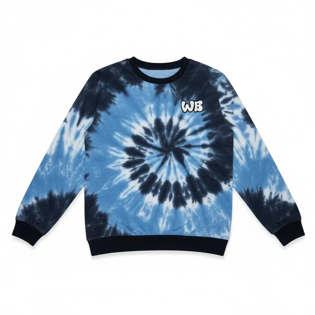 Pyjamas Willibed Univers Tie-Dye Bleu Haut