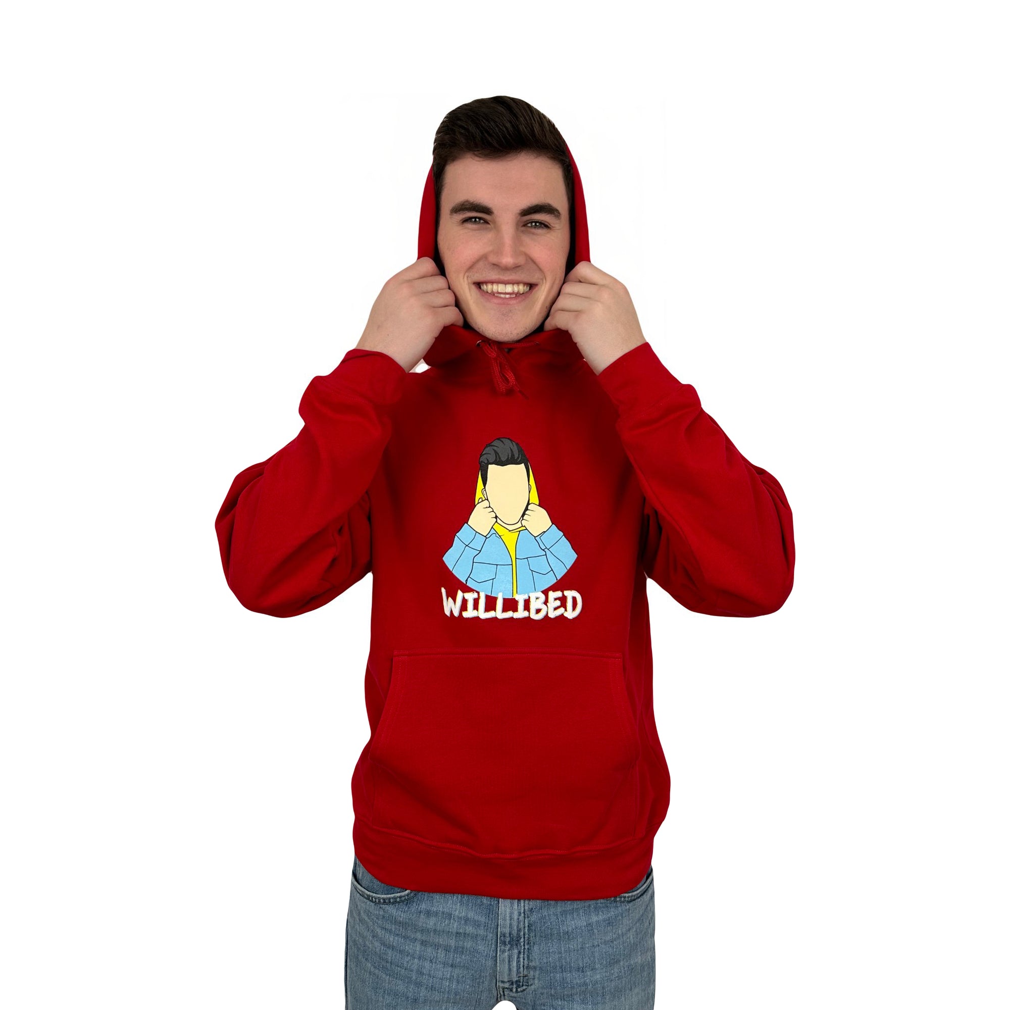 Sweat à Capuche Avatar Willibed (Rouge)